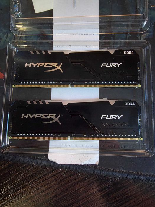 Оперативна пам'ять Kingston DDR4 SDRAM 64 GB (2x32GB) 3600 MHz (HX436C18FB3AK2/64) HYPERX FURY RGB