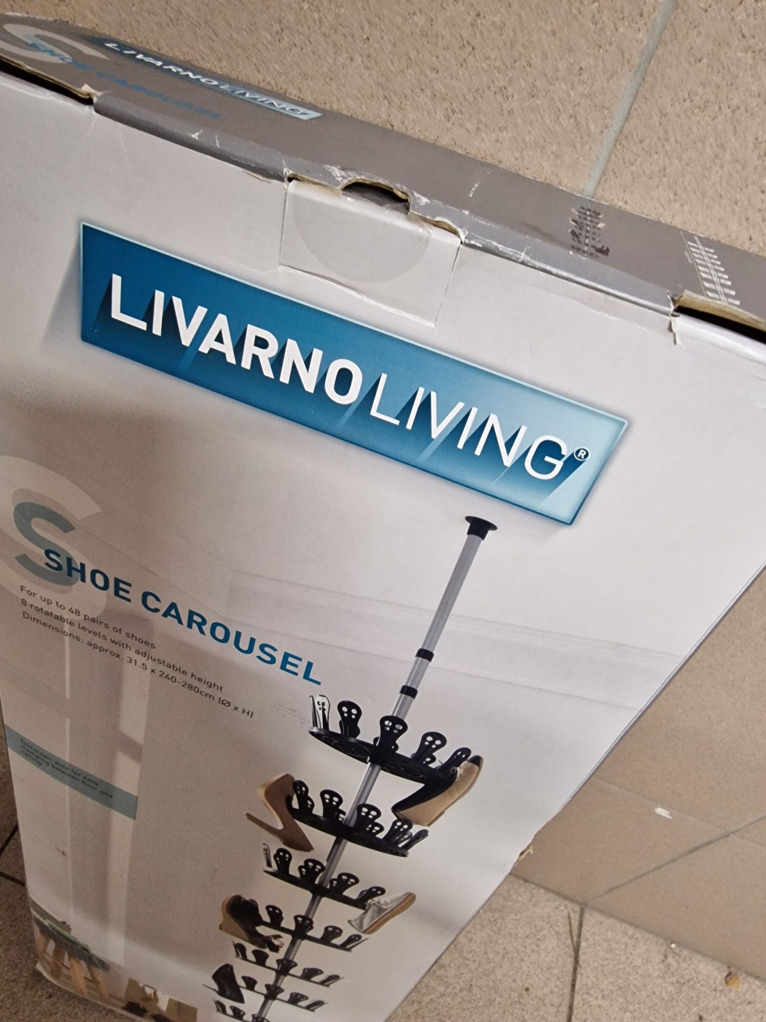 Nowy wieszak stojak na buty livarno living Warszawa Targowek OLX.pl