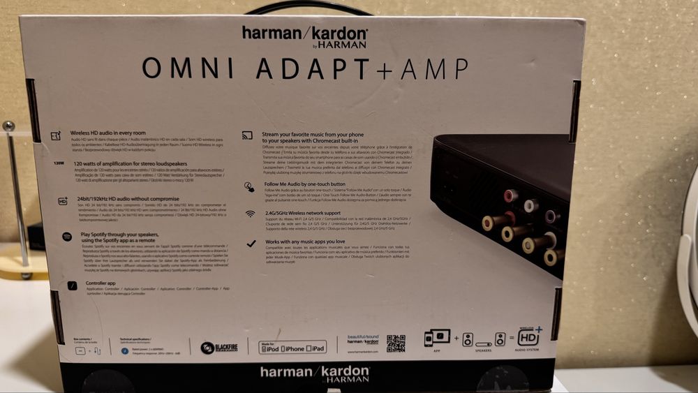 Стерео підсилювач Harman Kardon Omni Adapt + Amp