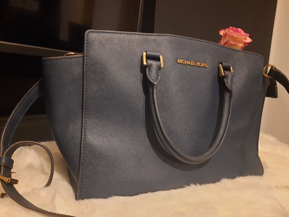 Torebka Michael Kors granatowa
