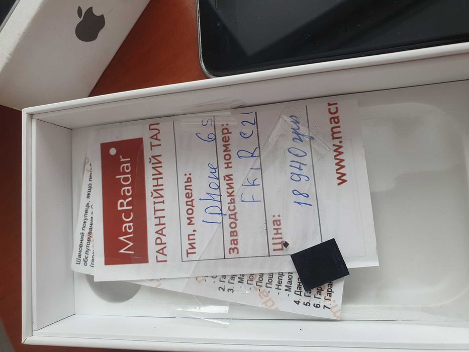Iphone 6s, 64Gb на запчасти
