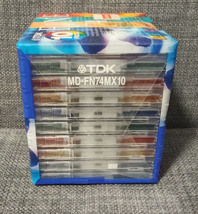 Минидиски minidisc TDK Fine 74 min 10 шт