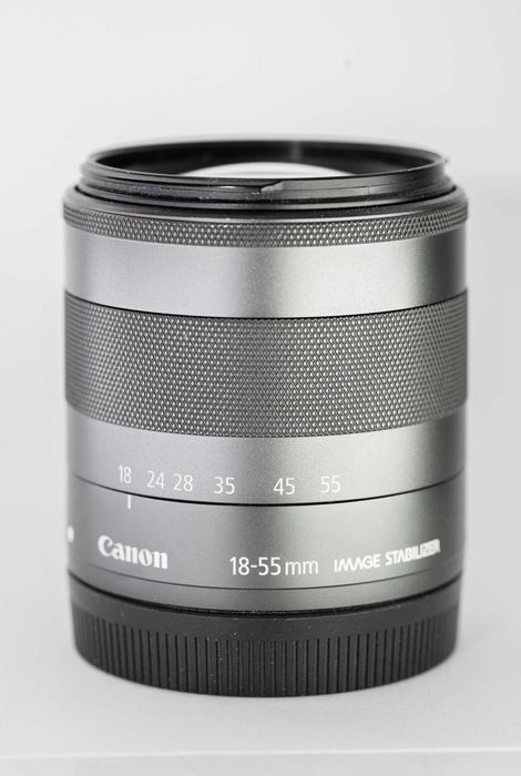 Obiektyw Canon EF-M 18-55mm F3.5-5.6 IS STM AF__ŻYLETA__Stan idealny