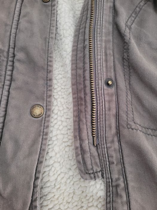 Casaco polar com capuz XS