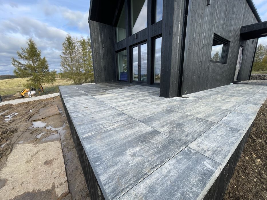 Usługi koparko-ładowarką, Usługi budowlane SSO, Szamba, Polbruki