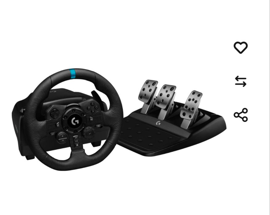 Logitech g923 com pedais e garantia worten