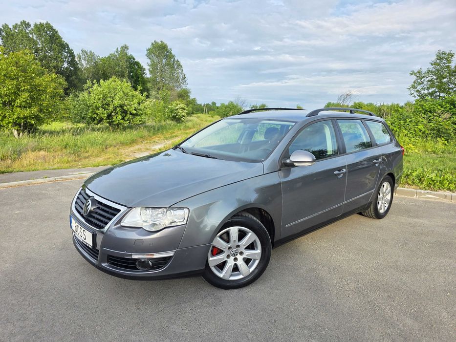 Volkswagen Passat B6 2,0 TDI 170KM Automat DSG, Sprawna Klima, Hak, Webasto, Xenon