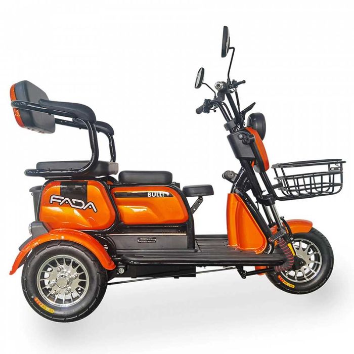 Электроскутер трехколесный Электротрайк 1100W Електричний скутер