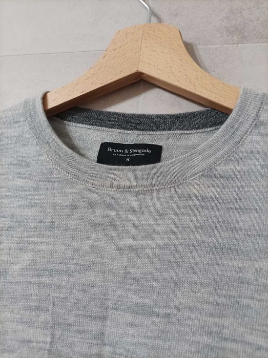 Sweter 50% wełny Bruun stengade