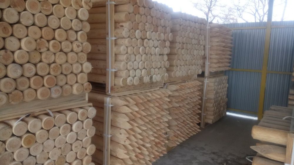 Palisada drewniana, pale, paliki, rygle -PROMOCJA do końca grudnia