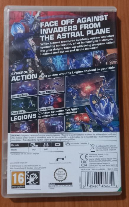Astral Chain - switch