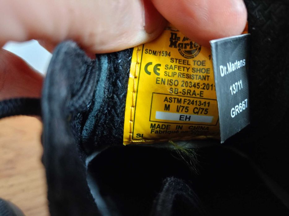 Мужские ботинки черевики Dr. Martens industrial Оригинал  43 размер