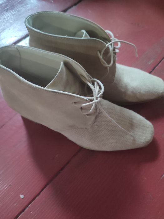 Ботинки женские кожаные