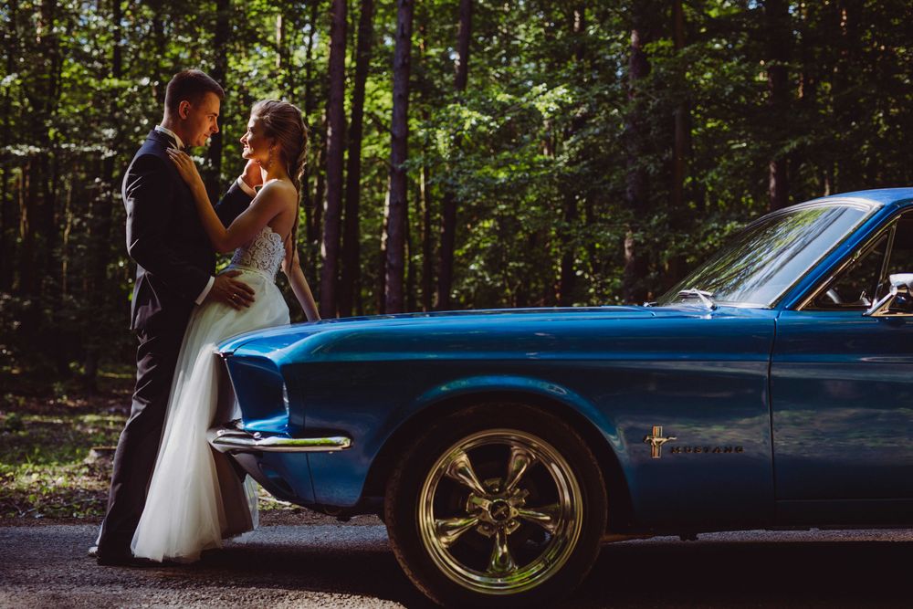 Mustangiem do ślubu. Ford Mustang 1967 V8