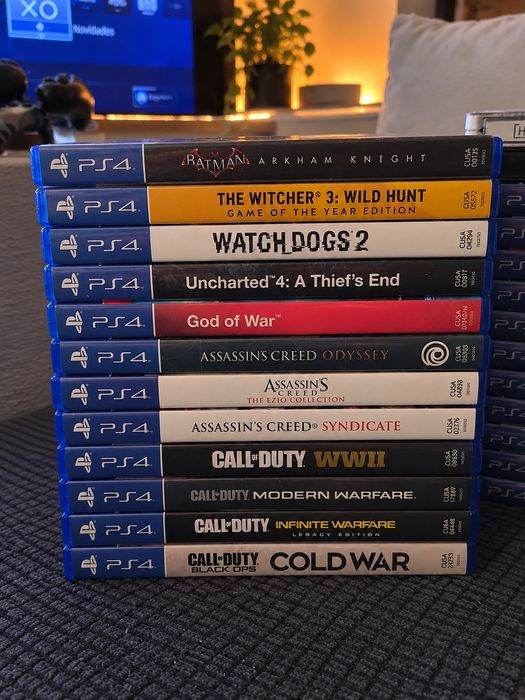Jogos PS4 à Venda Individualmente |Preços na Descrição