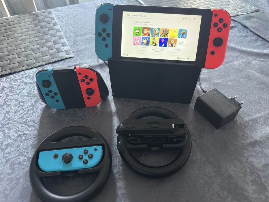 Nintendo switch mais acessorios  possivel troca