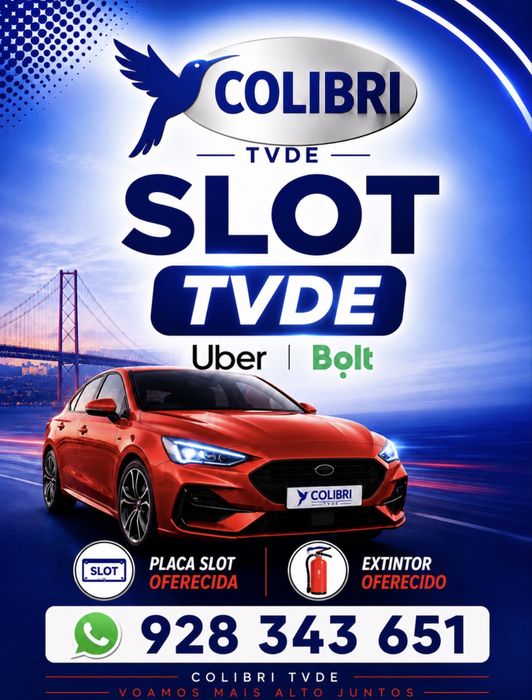 Aluguer de viaturas TVDE / UBER / BOLT / Aluguer slot