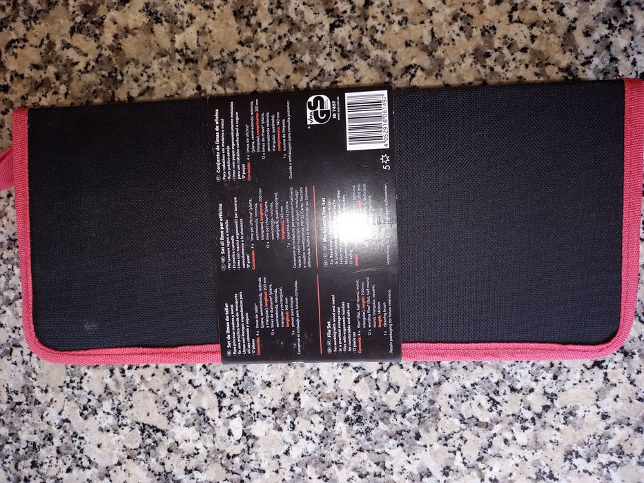 Vendo estojo 17 limas
