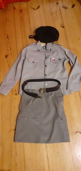 strój harcerski dla dziewczynki