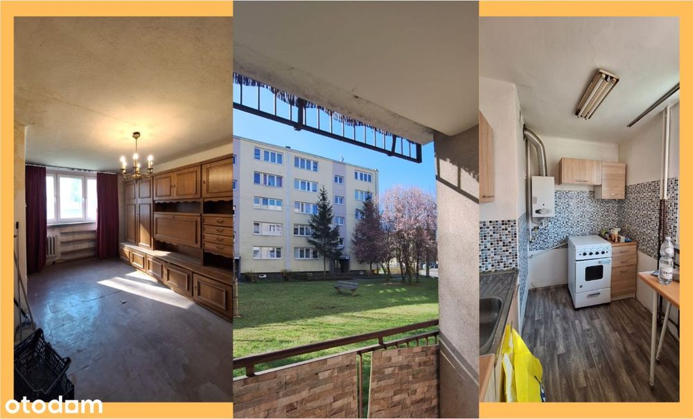 2 pokoje w sercu Będzina - Os. Syberka ul. Śmigielskiego 1a