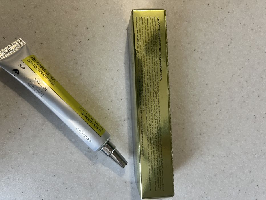 Бустер celimax retinal shot 0,1% крем бустер з ретіналем ретиналем