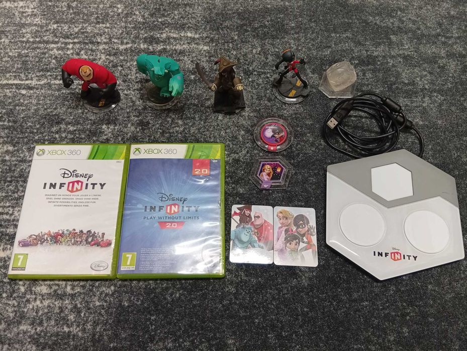 Disney Infinity 2.0 PL portal i figurki do xbox360