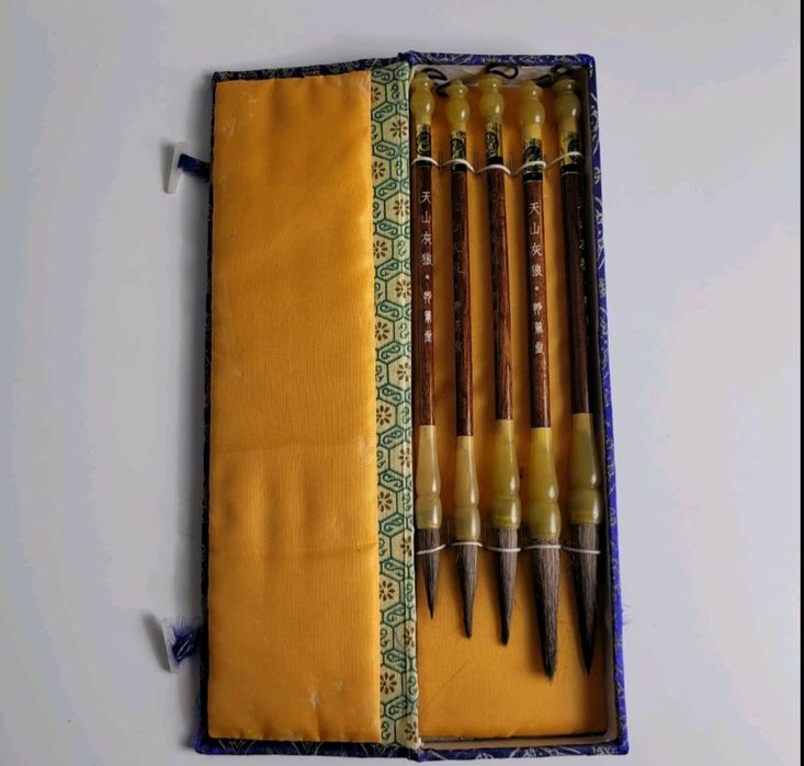 Набір китайських пензлів для каліграфії та живопису