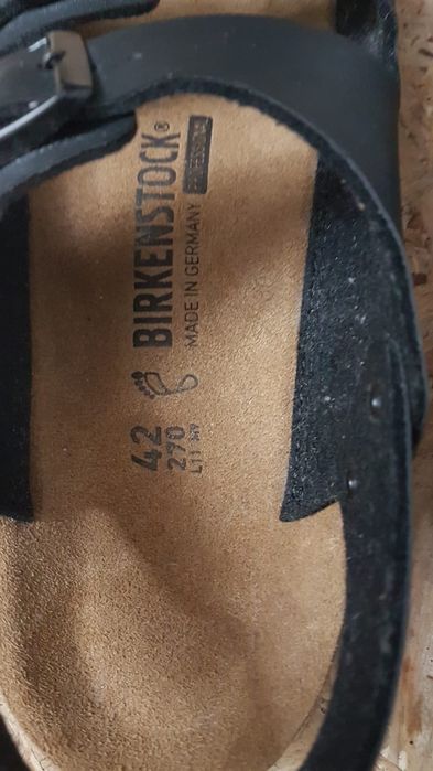 Sandały męskie Birkenstock rozm.42