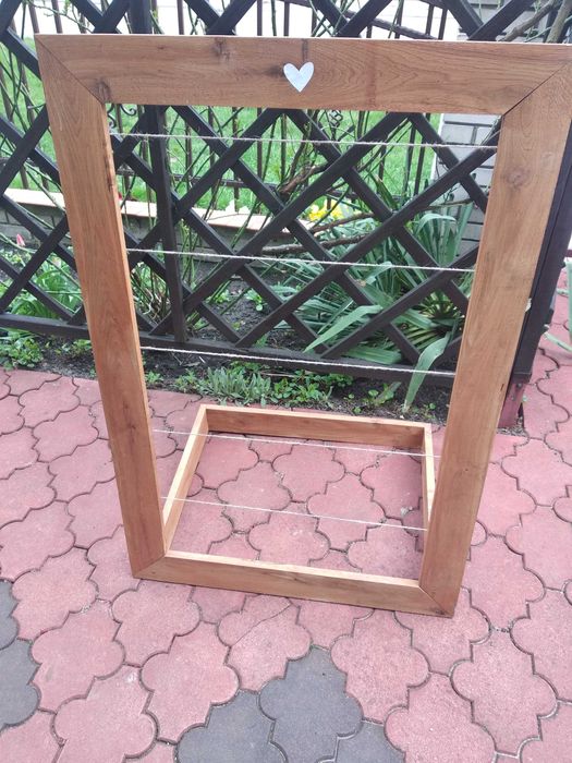 Drewniana tablica na zdjęcia