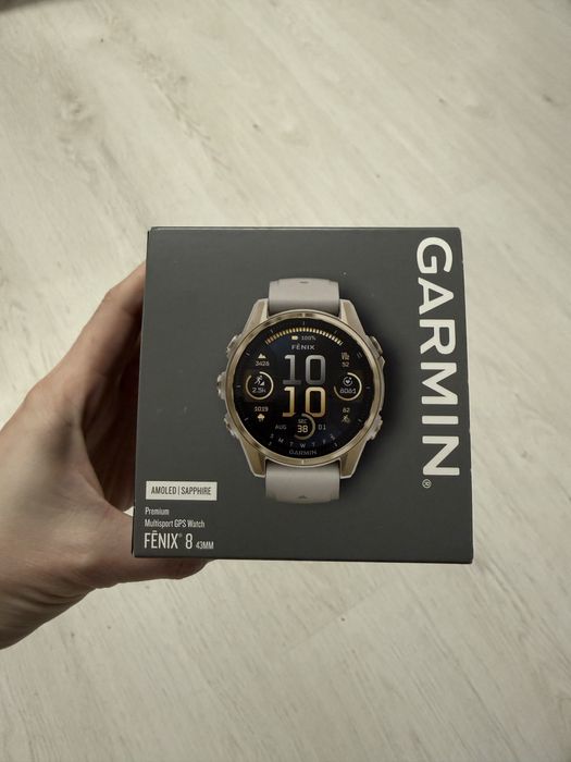 Спортивний годинник Garmin Fenix 8 43 mm Sapphire