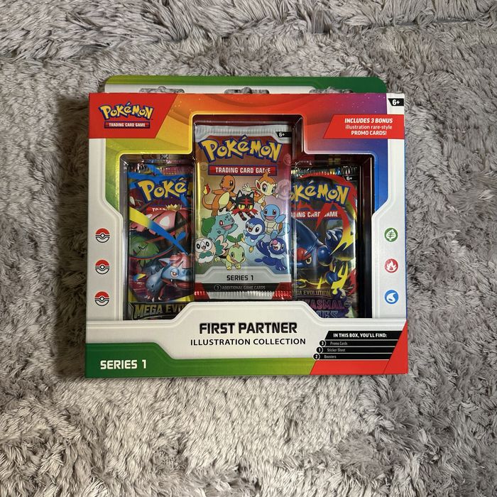 Pokémon First Partner Illustration Collection Series 1