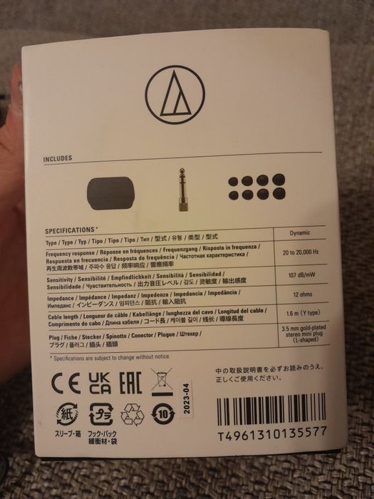 Słuchawki Audio-Technika ATH-E40 monitory idealne na scenę!