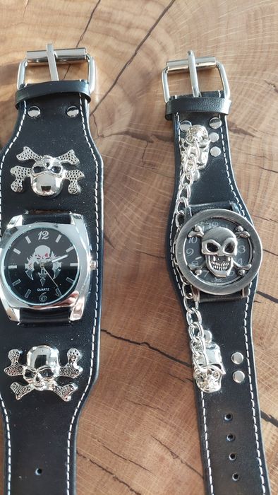 Zegarek meski i damski rock