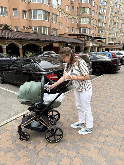 Автокрісло Cybex Cloud T i-Size plus Leaf Green