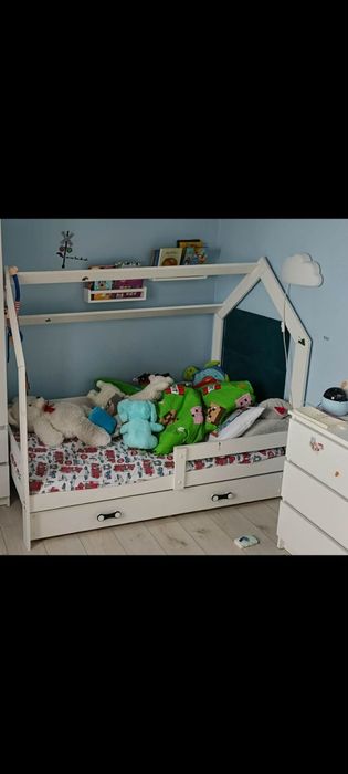 Łóżko dziecięce domek 160x80