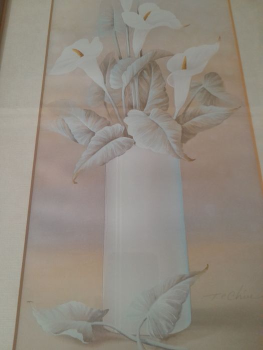 2 molduras com imagens estetica decorativa