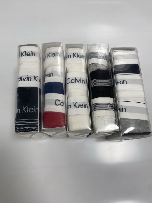 ОРИГІНАЛ! Трусы Calvin Klein 3шт в наборе!! S M L XL 2XL