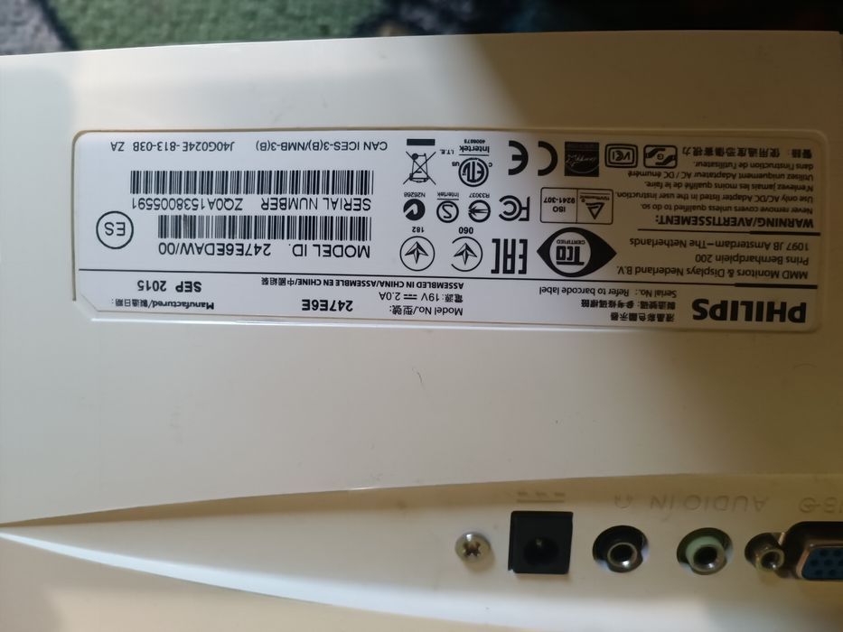 Монитор Philips 247e6edaw/00