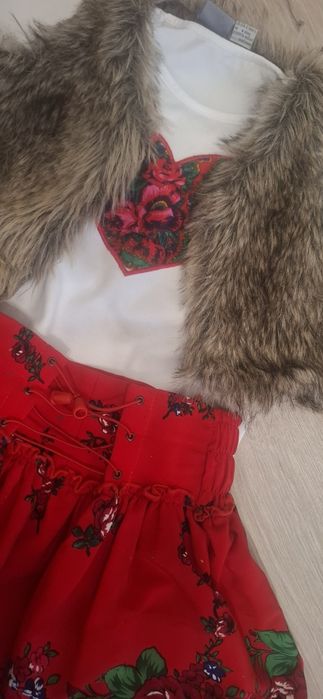 Strój góralki, góralski, 3 części, rozm. 110