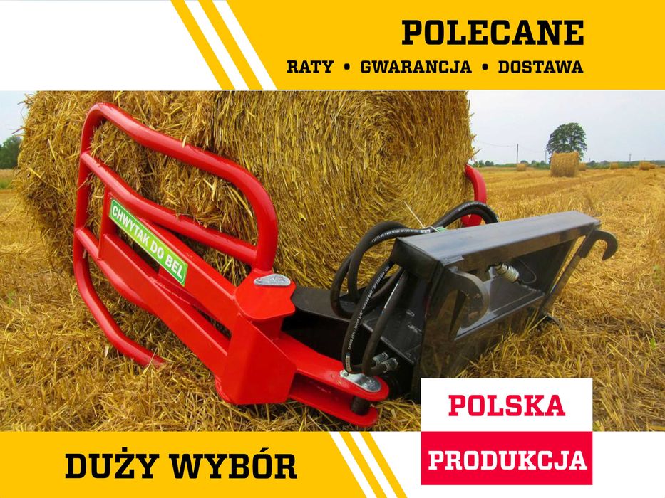 Chwytak Do Bel Euroramka SMS Mailleux Tura Ładowarki Ładowacza Manitou JCB Tura Słomy Sianokiszonki Balotów * Dostawa cała Polska * Dostępny od ręki