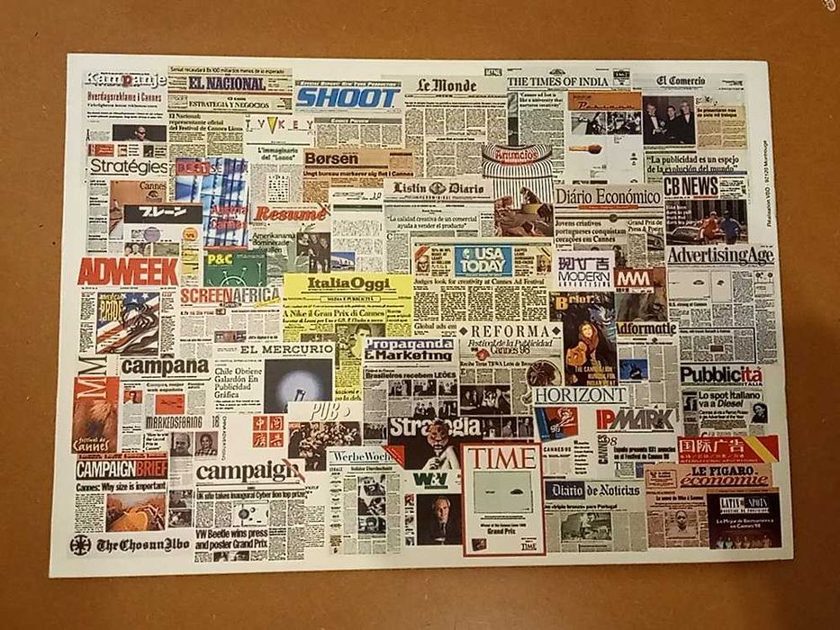 Livro Cannes Lions 99 - Film, Press & Poster - Booklet