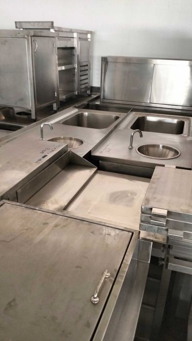 Bancadas em inox