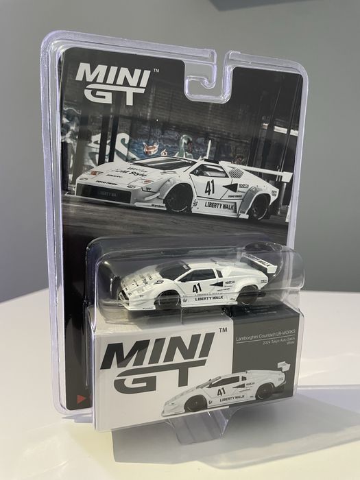 MINI GT LBW LAMBORGHINI 2台セット Mini GT 1:64 Lamborghini Countach LB Works Tokyo Auto Salon