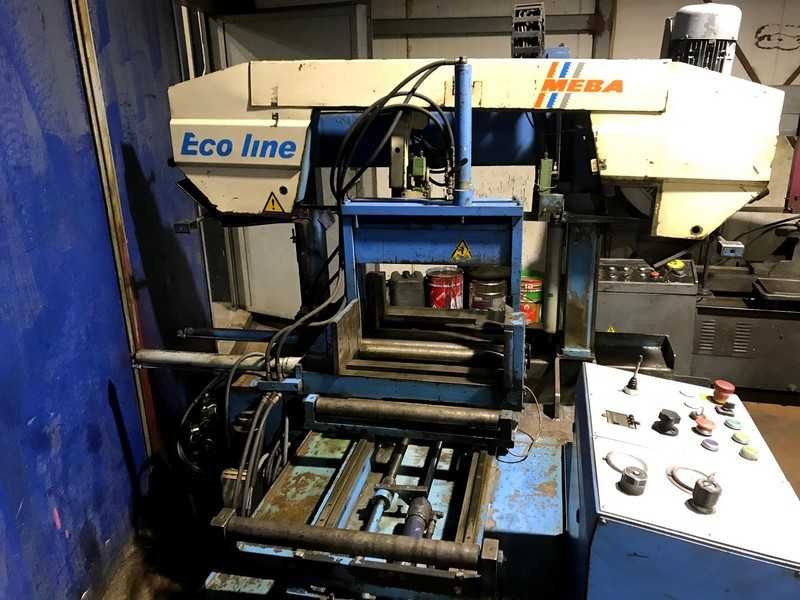 Piła przecinarka taśmowa do metalu MEBA 335A, maszyna sprawna, automat