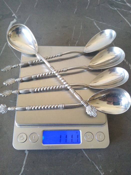 Ложки чайні срібло