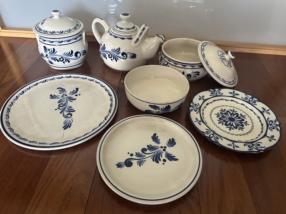Conjunto 7 peças loiça Vianagres
