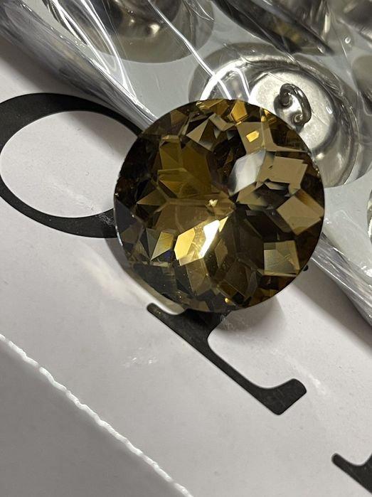 Мебельные пуговицы стекло для мебели 25ми