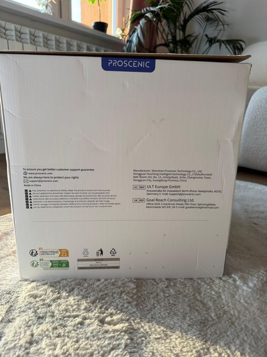 Robot sprzątający z funkcją odkurzania i mopowania Proscenic Q20Plus