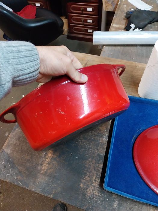 Panela de ferro cousances /le creuset