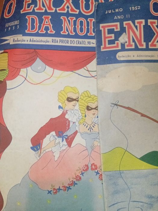 Duas revistas enxoval